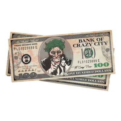 Dollarsedlar Evil Joker - 76-pack