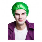 Joker Grön Peruk - One size