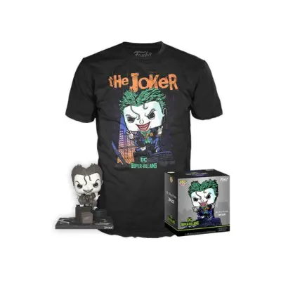 POP Dc Booble Head Joker Jim Lee + Tee M