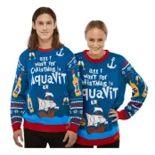 All I Want is Aquavit Jultröja - Medium