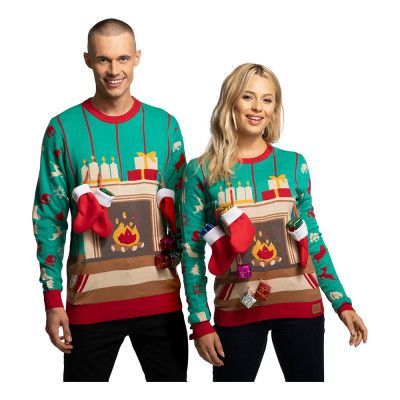 Eldstad LED Jultröja - X-Small