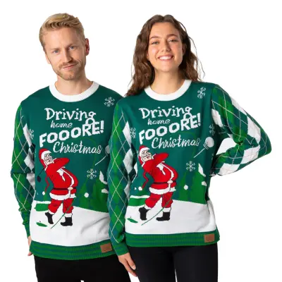 Golfaren Jultröja -Large