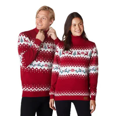 Höghalsad Jultröja - X-Small