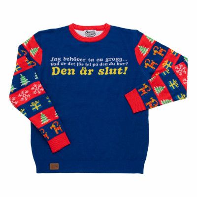 Jultröja Jag Behöver Ta En Grogg - Large