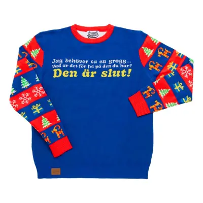 Jultröja Jag Behöver Ta En Grogg - XX-Large