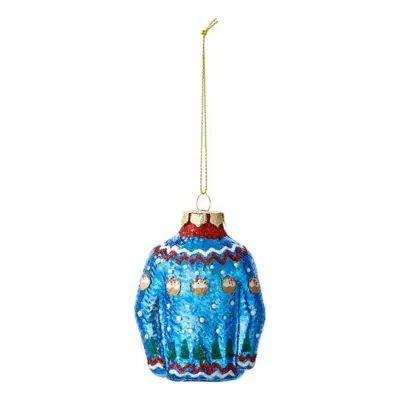 Julgranskula Jultröja Blå - 1-pack