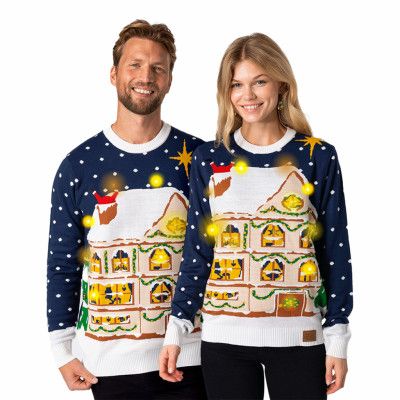 Julhus LED Jultröja - Medium