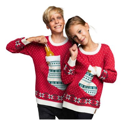 Julstrumpa Jultröja för Barn - Small