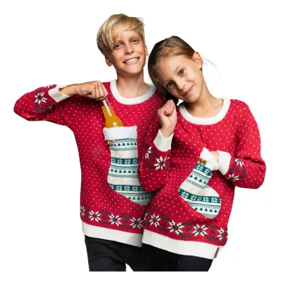 Julstrumpa Jultröja för Barn - Small