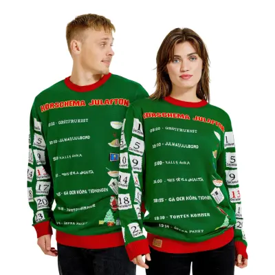 Jultröja Körschema Julafton - XX-Large