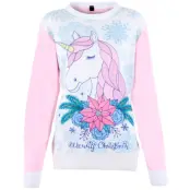 Jultröja Magisk Enhörning XL