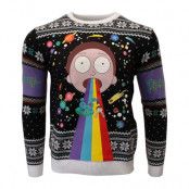 Jultröja Rick And Morty Rainbow XXL