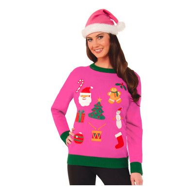 Jultröja Rosa - Medium