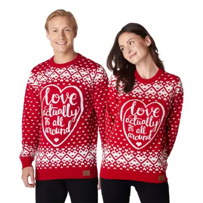 Love Actually Is All Around Jultröja - Medium