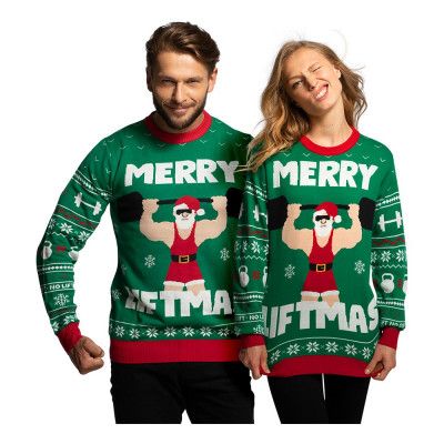 Merry Liftmas Jultröja - Large