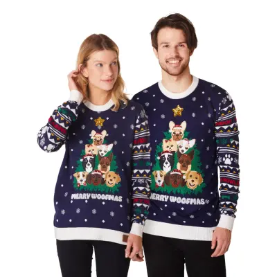 Merry Woofmas Jultröja - X-Small