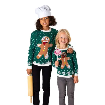 Pepparkaka Jultröja för Barn - 4-6 år (110/116)