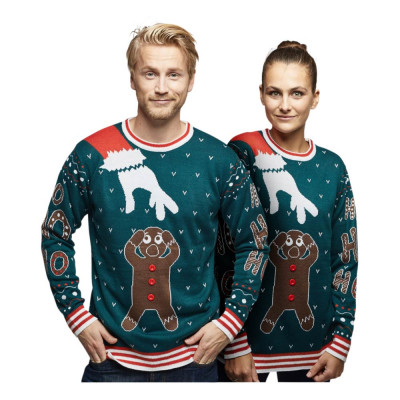 Galen Pepparkaksgubbe Jultröja - X-Small