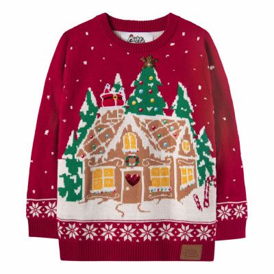 Pepparkakshus Jultröja för Barn - 2-4 år (98/104)