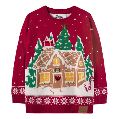 Pepparkakshus Jultröja för Barn - 2-4 år (98/104)