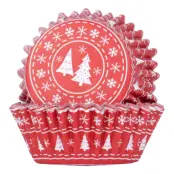 PME Muffinsformar med Folie Julmotiv - 30-pack