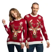 Söt Ren Jultröja - X-Large