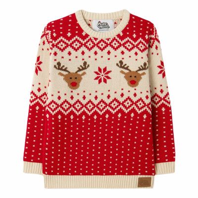 Retro Ren Jultröja för Barn - 1-2 år (86/92)