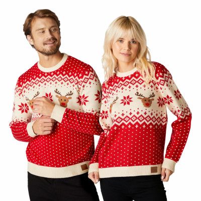 Retro Ren Jultröja - Large