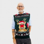 Rudolphs Christmas Vest - Herr