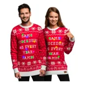 Same Procedure LED Jultröja - X-Small