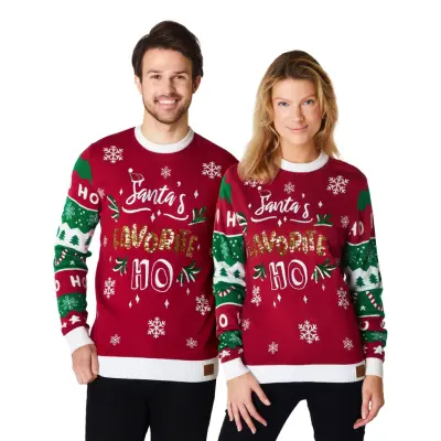 Santas Favorite Ho Jultröja - Large