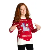 Santas & Unicorns Jultröja för Barn - 8-10 år (134/140)