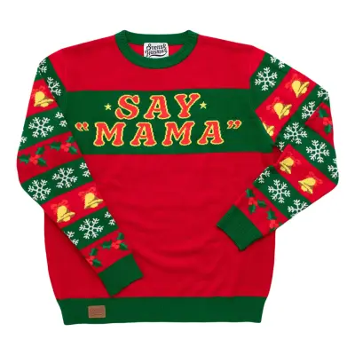 Jultröja Say Mama - X-Small