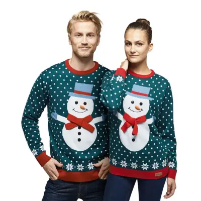 Snögubbe Jultröja - XXXX-Large