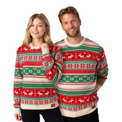 Stickad Jultröja - XX-Large