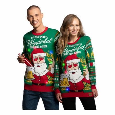 Wonderful Time LED Jultröja - XXXX-Large