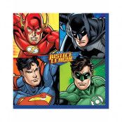 16 stk Justice League Servetter 33x33 cm