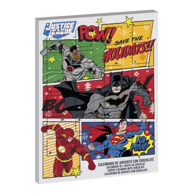 Justice League Chokladkalender - 50 gram