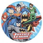 Justice League Tårtbild 20cm