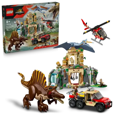 Lego - Air Mission - Spinosaurus and Quetzalcoatlus