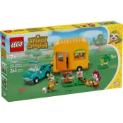 LEGO Animal Crossing Leif med husvagn och trädgårdsbutik 77054