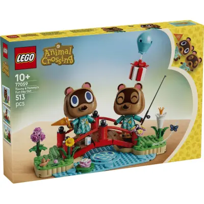 LEGO® Animal Crossing Timmy och Tommy har en rolig dag 77059 - LEGO -  Leksaksaffären