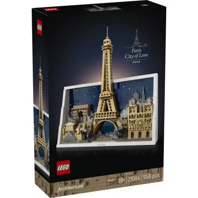 LEGO® Architecture Paris – kärlekens stad 21064 - LEGO -  Leksaksaffären