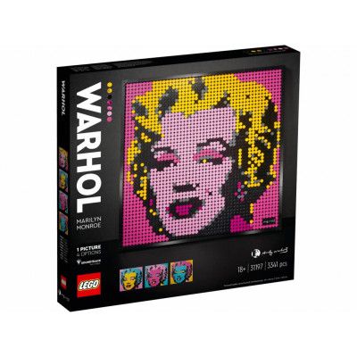 LEGO Art Andy Warhol's Marilyn Monroe 31197