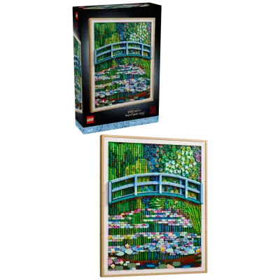 LEGO ART Claude Monet - Bro över näckrosdamm 31220