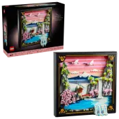 LEGO - ART - Japanese Cherry Blossom Landscape