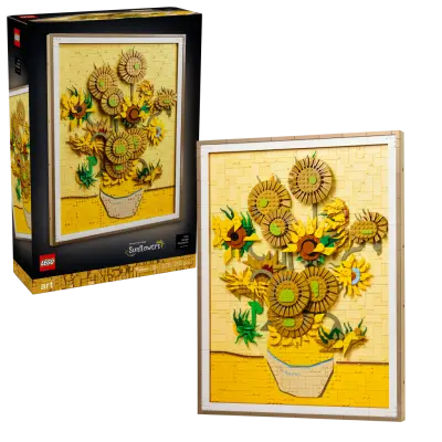 LEGO - ART - Vincent van Gogh - Sunflowers