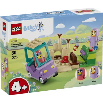 LEGO® Bluey Tanter med Bingo och Bluey 11216 - LEGO -  Leksaksaffären