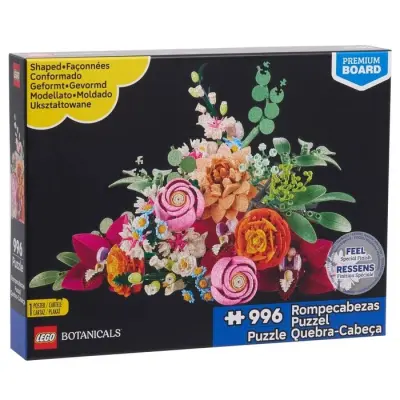 LEGO Botanicals Pink Bouquet Pussel 996 bitar - LEGO -  Leksaksaffären