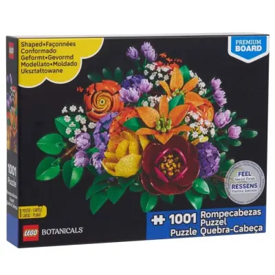 LEGO Botanicals Purple Floral Pussel 1001 bitar - LEGO -  Leksaksaffären